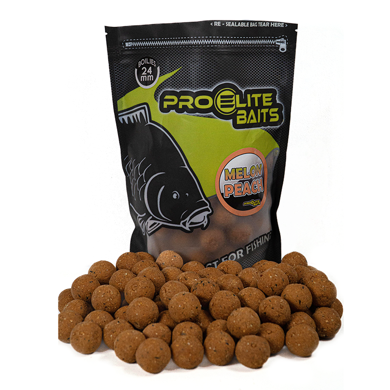 Bouillette Pro Elite Baits Melon & Peach 24 mm