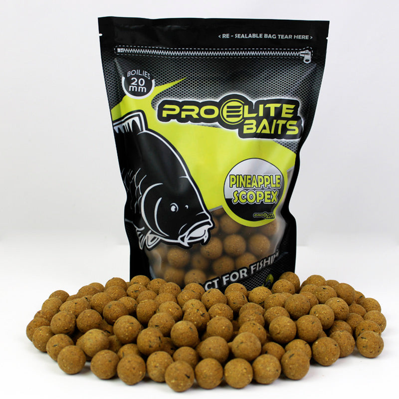 Bouillette Pro Elite Baits Scopex 20mm ananas