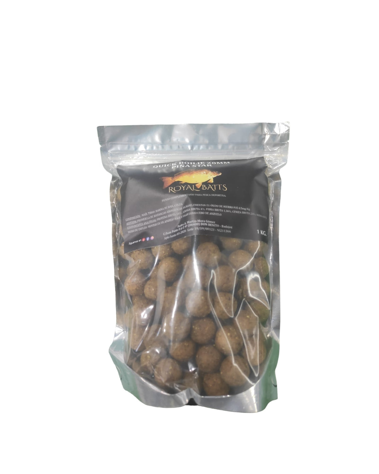 Bouillette Royal Baits Ananas étoilé 20mm