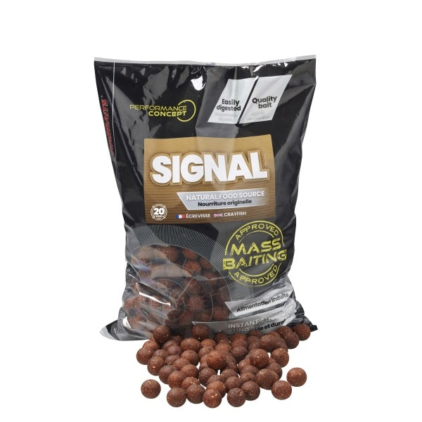 Bouillette Starbaits Appât de masse Signal 20 mm 3 kg