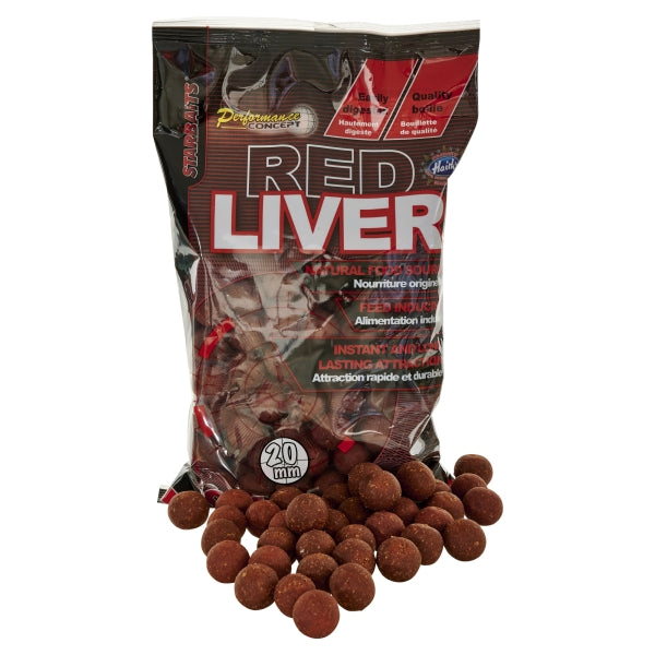 Bouillette Starbaits Red Liver 20 mm