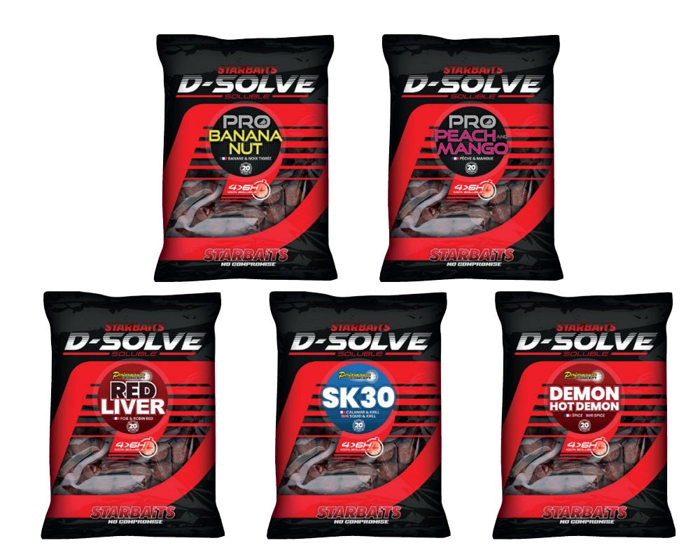 Bouillette Starbaits Solubles Red Liver 20 mm 2,5 kg