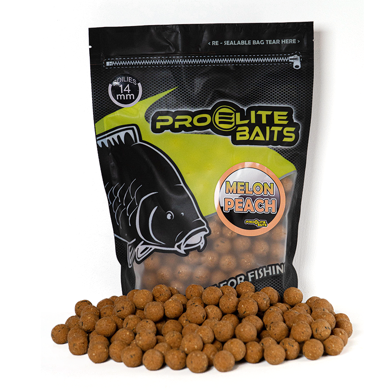 Bouillette Pro Elite Baits Melon & Peach 14 mm