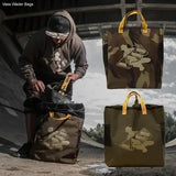 Bolso para botas y vadeador Vass Camo - Tienda Carpfishing