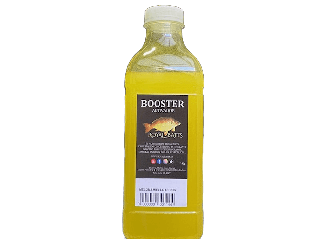 Booster Royal Baits Melon & Miel 1000 ml - Tienda Carpfishing