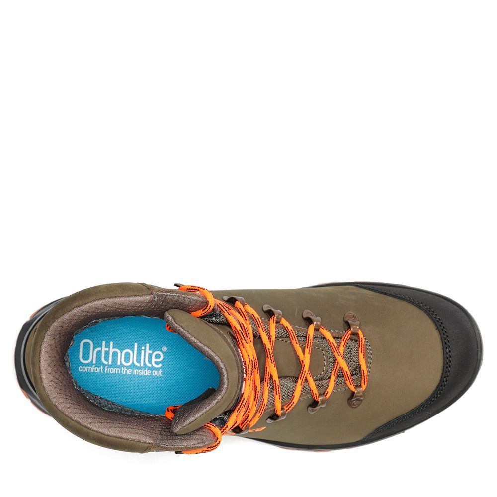 Botas Chiruca Game Force Hi Vis 38 Gore-Tex Verde y Naranja - Tienda Carpfishing