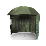 Brolly NGT 45" vert avec fermeture éclair