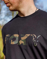T-shirt Fox Logo T Noir/Camo
