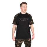 T-shirt Fox Outline T Noir/Camo