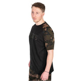 T-shirt Fox Outline T Noir/Camo