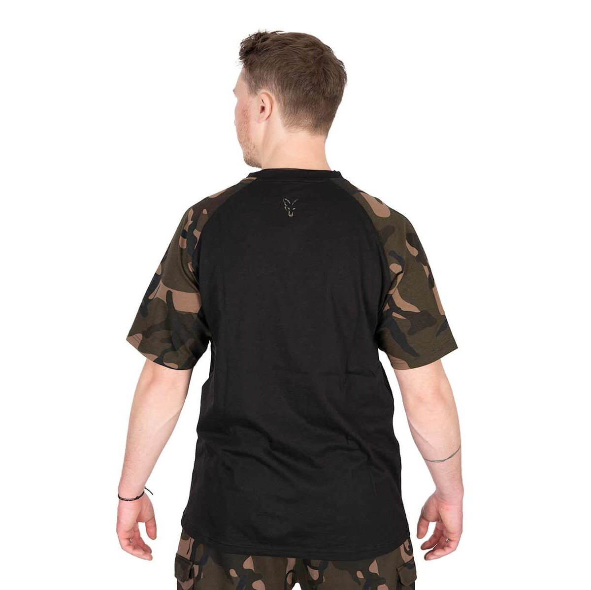 T-shirt Fox Outline T Noir/Camo