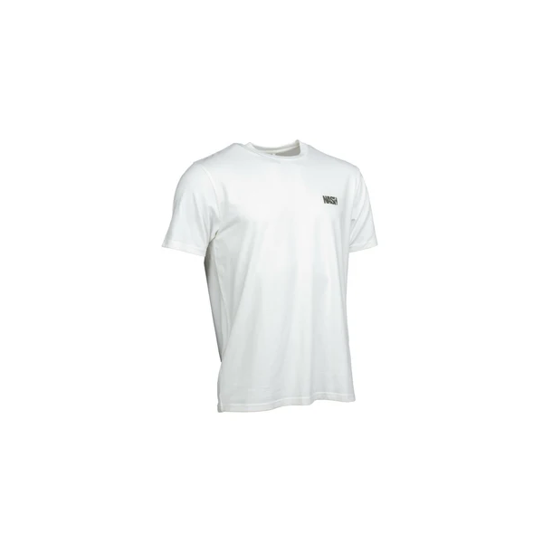 T-shirt Nash Make It Happen Carp Logo Blanc