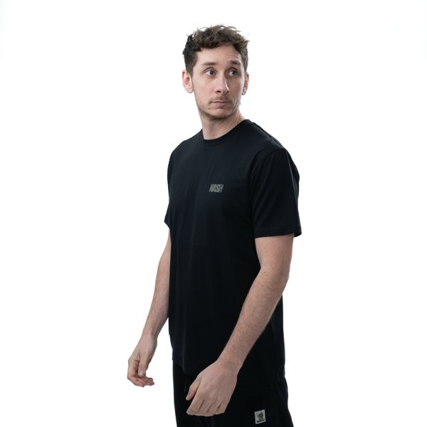 T-shirt Nash Make It Happen Carp Logo Noir