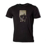 T-shirt Nash Make It Happen Logo Poisson Noir S