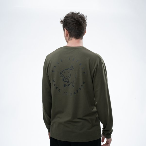 T-shirt Nash Make It Happen Manches longues vertes