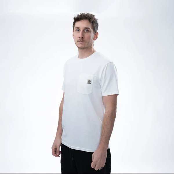T-shirt Nash Make It Happen avec poche Blanc