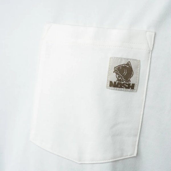 T-shirt Nash Make It Happen avec poche Blanc