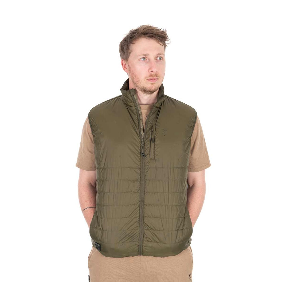 Gilet sans manches Fox Vert olive