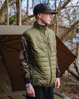 Gilet sans manches Fox Vert olive