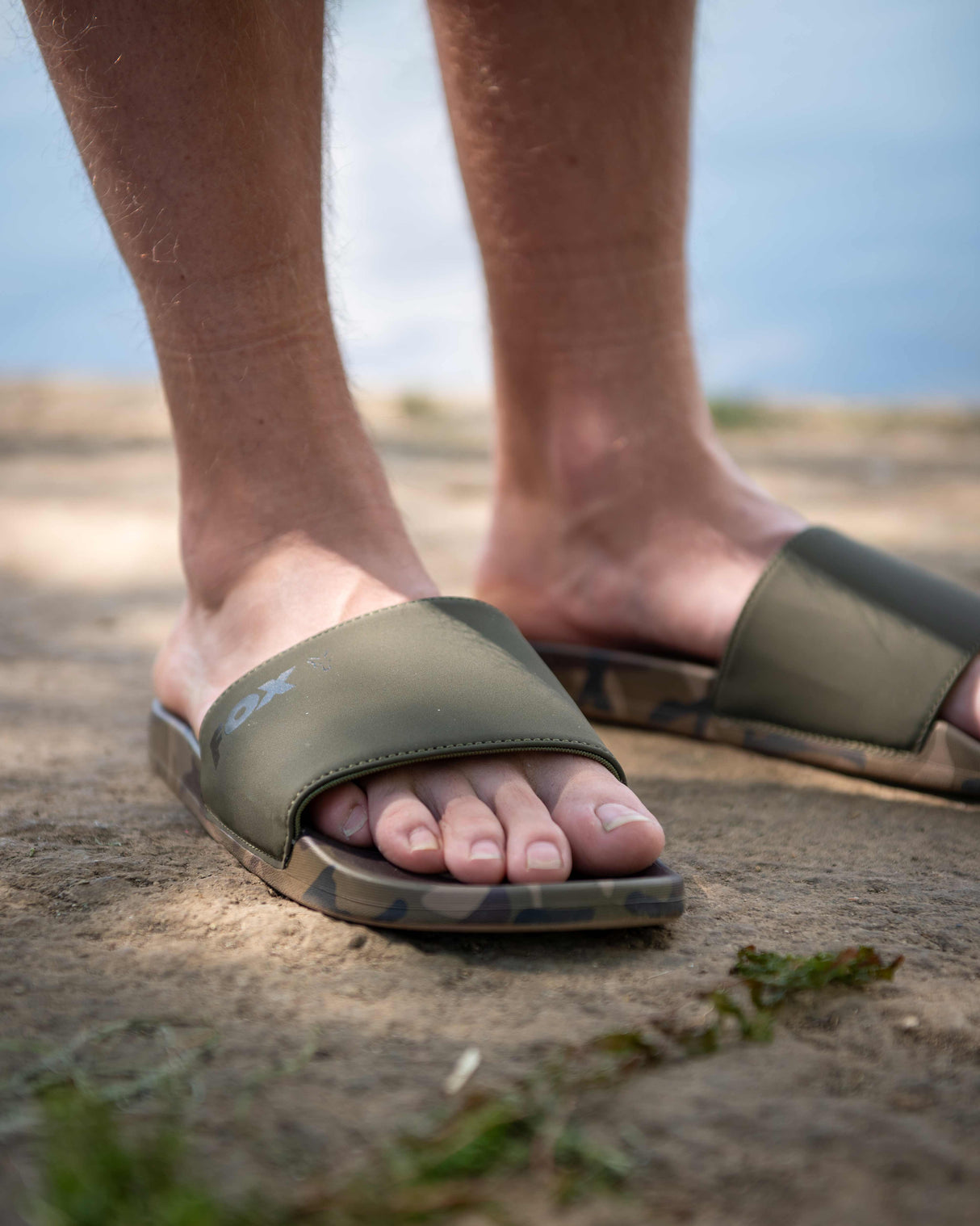 Tongs Fox Sliders Kaki/Camo
