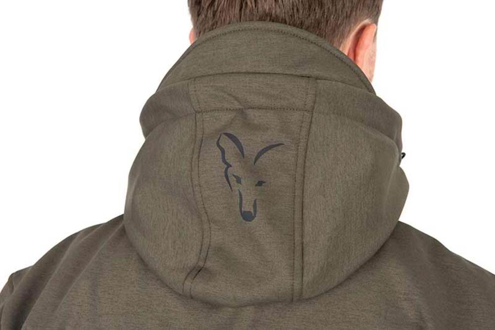 Chaqueta Fox Shell Verde/Negra - Tienda Carpfishing