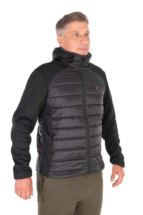 Chaqueta Fox Collection Hybrid Noir/Orange