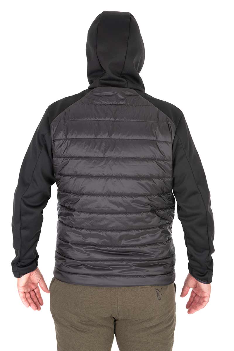 Chaqueta Fox Collection Hybrid Noir/Orange