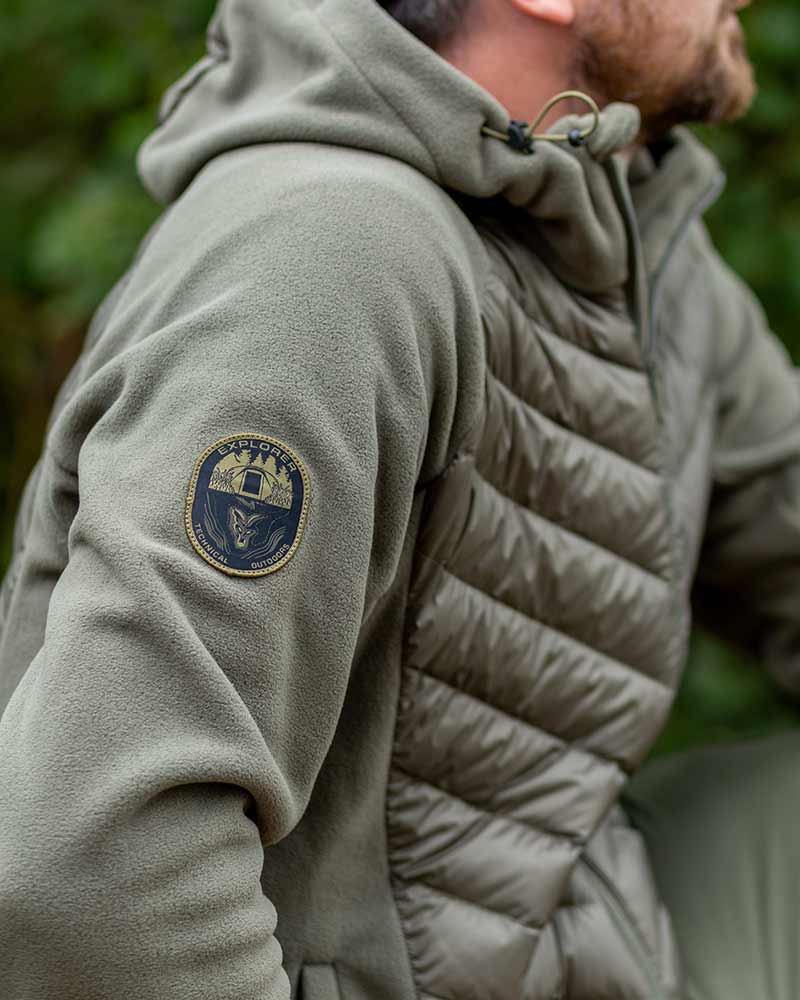 Chaqueta Fox Explorer Fleece} Veste à capuche Fleece}.