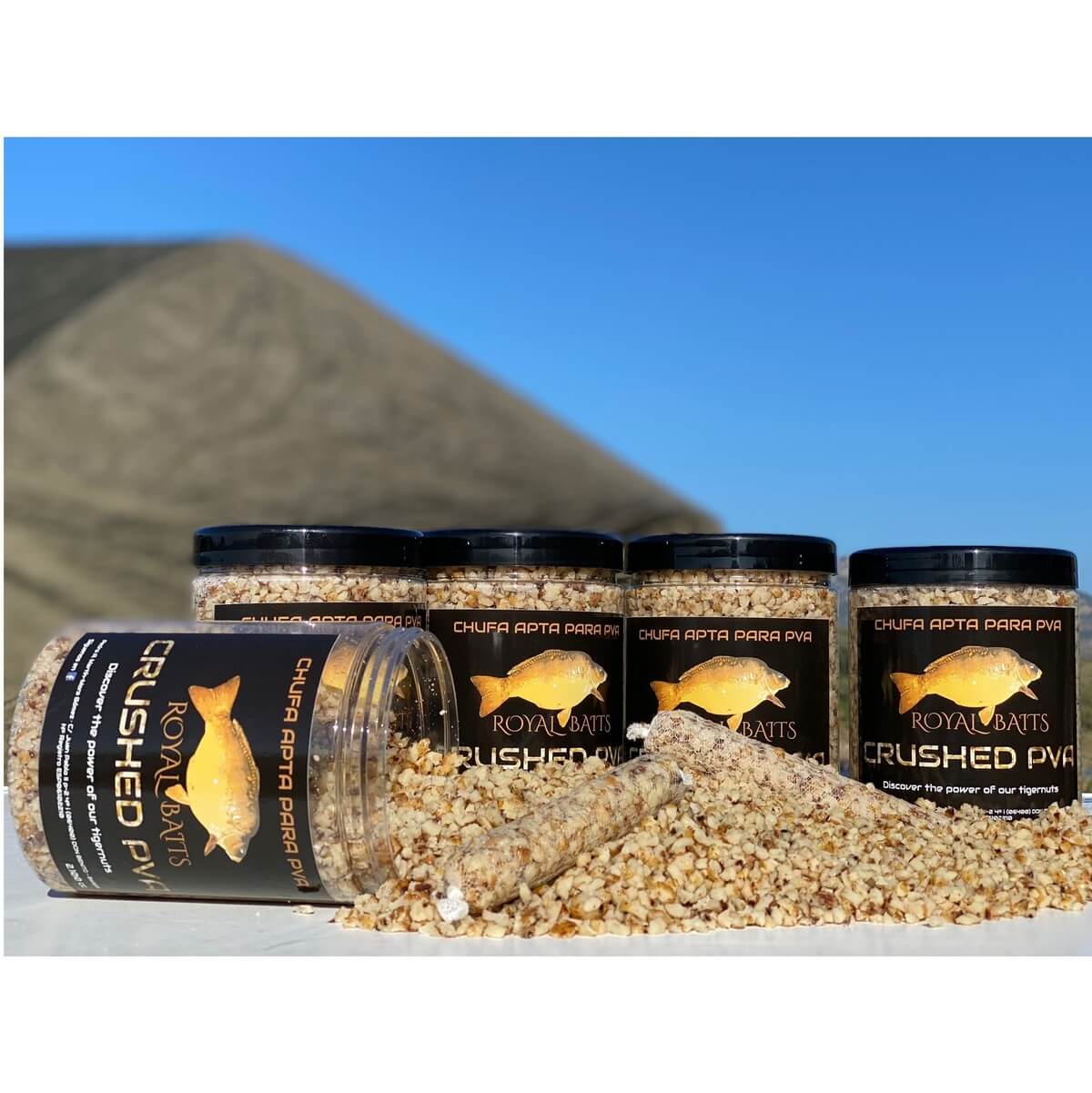 Chufa Crushed Royal Baits Melon-Miel - Tienda Carpfishing