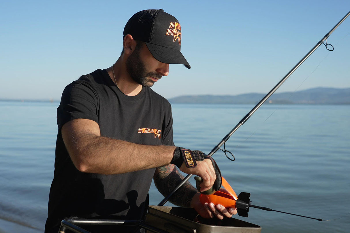 Booster de fusée Spyder Spod} Orange moyen/noir