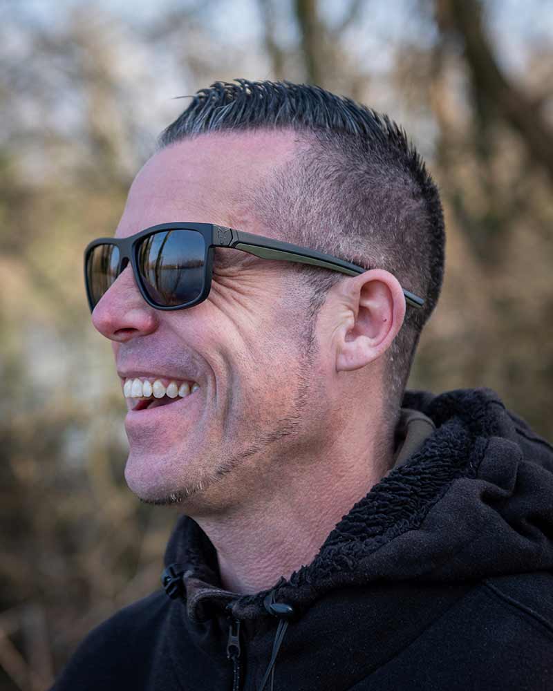 Lunettes Polarisantes Fox Collection verte et noire