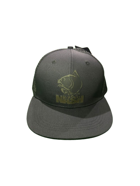 Gorra Nash Make It Happen Big Fish Trucker Negro - Tienda Carpfishing