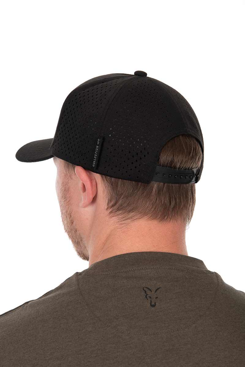 Casquette Fox Baseball Noir-Orange