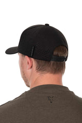 Casquette Fox Baseball Noir-Orange