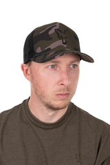 Casquette Fox Trucker Noir-Camo
