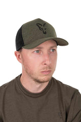 Casquette Fox Trucker Vert-Noir