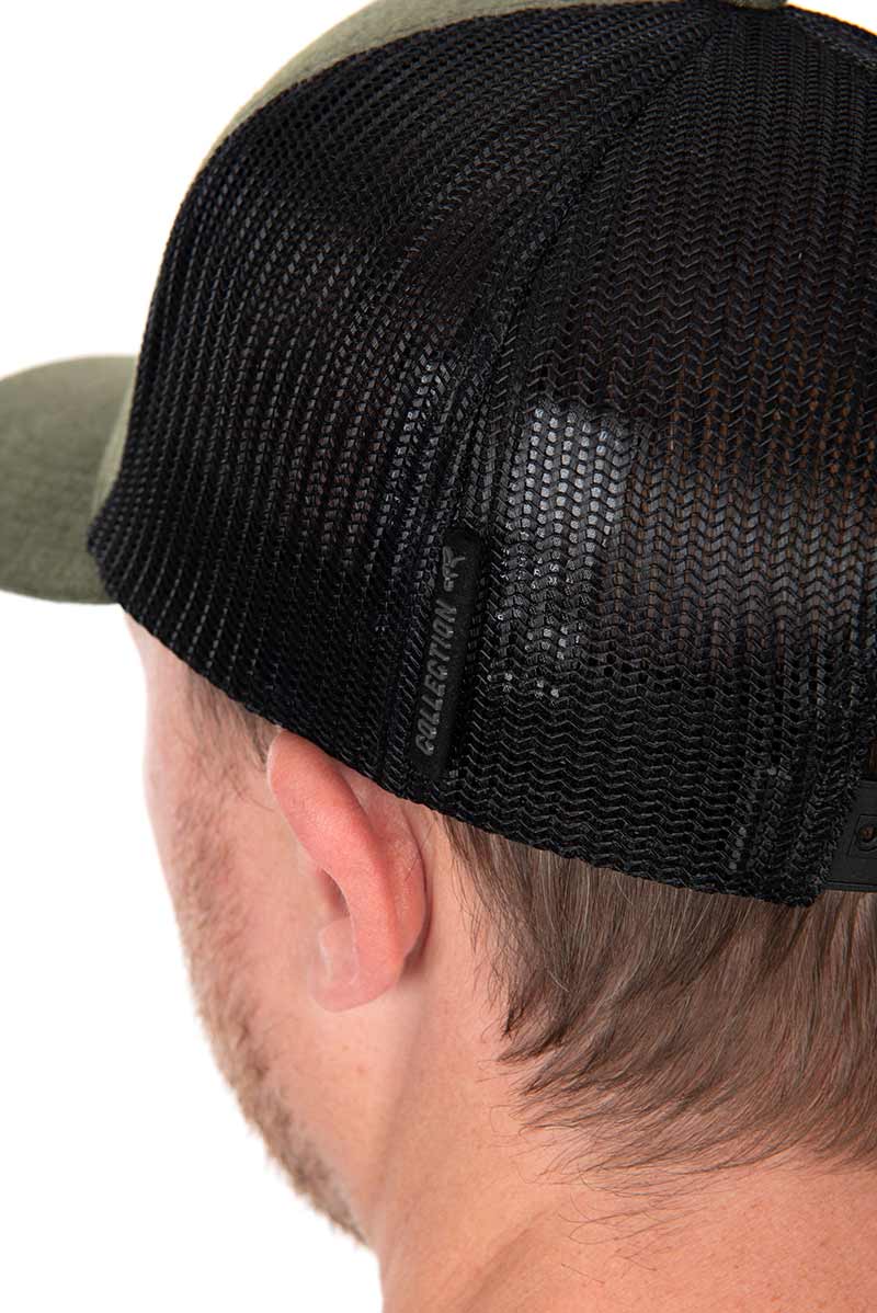 Casquette Fox Trucker Vert-Noir