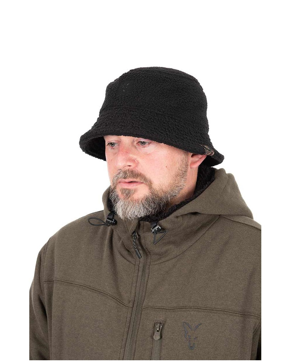 Bonnet Fox Sherpa Noir