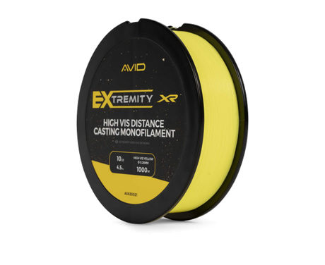 Hilo Avid Carp Extremity Hi-Vis Mono 1000 m - Tienda Carpfishing