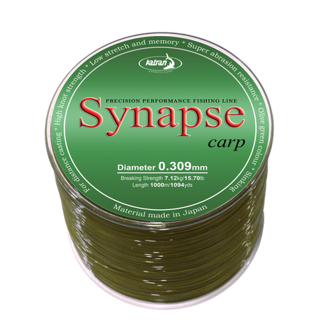 Hilo Katran Synapse Carp 0,37 mm 600 m - Tienda Carpfishing