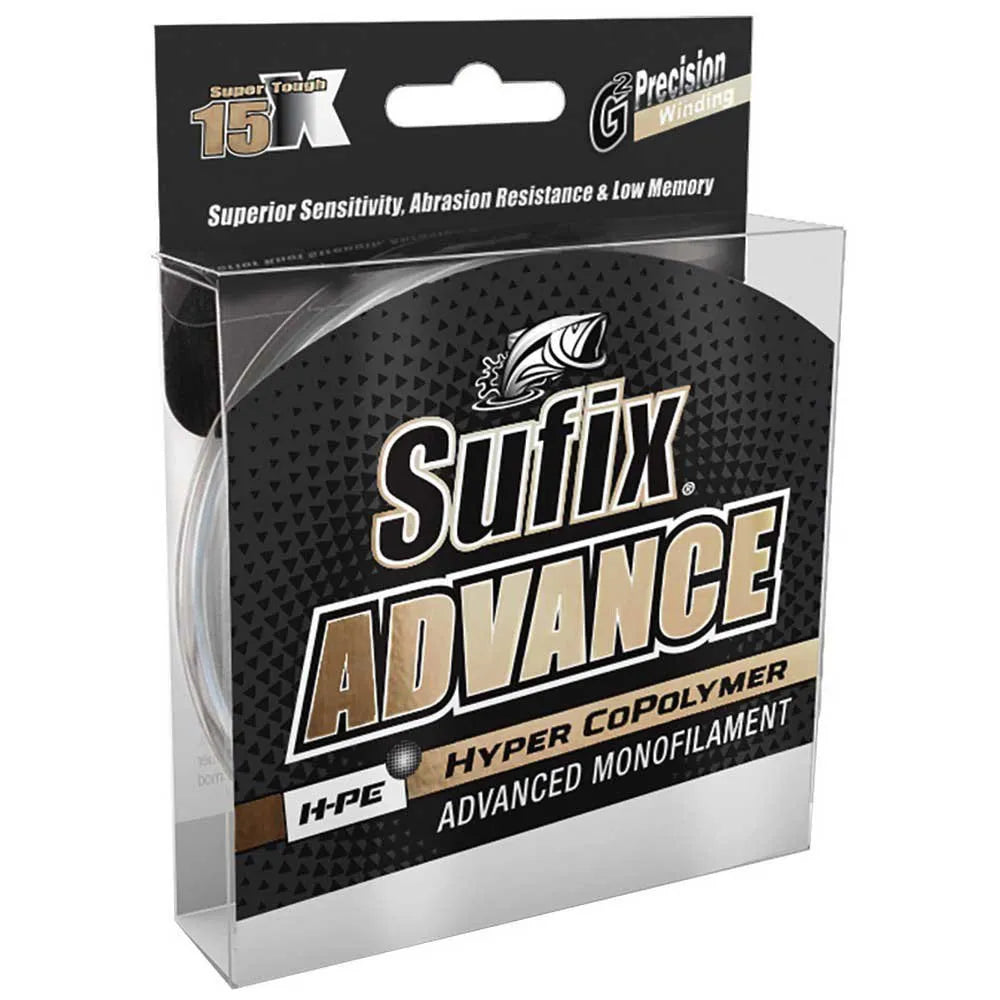 Hilo Sufix Advance Claro 3200 m - Tienda Carpfishing