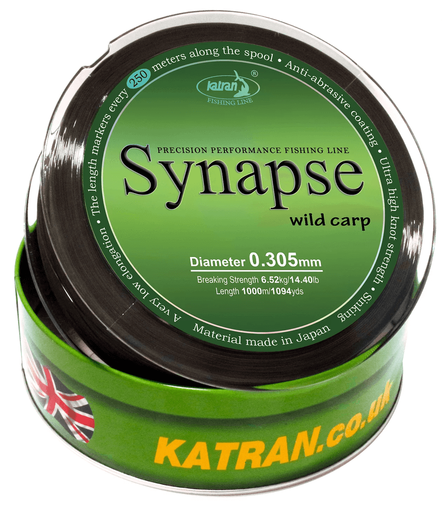 Nylon Katran Synapse Carpe sauvage 0,30 mm 1000 m