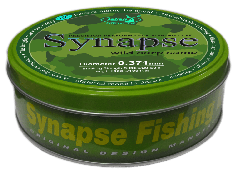 Nylon Katran Synapse Wild Carp Camo 0,37 mm 1000 m