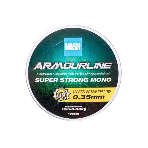 Nylon Nash Armourline Super Strong Jaune UV 1000 m