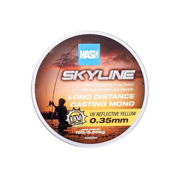 Nylon Nash Skyline Jaune UV 1000 m