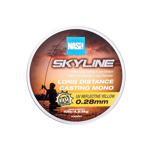 Nylon Nash Skyline Jaune UV 1000 m