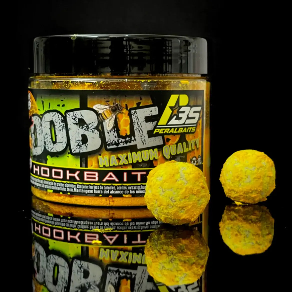 Hook Baits Peralbaits Double M 24 mm