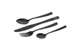 Set de couverts {{d11c40e51950336778786cef1aa749987b}}} CookWare acier inoxydable noir