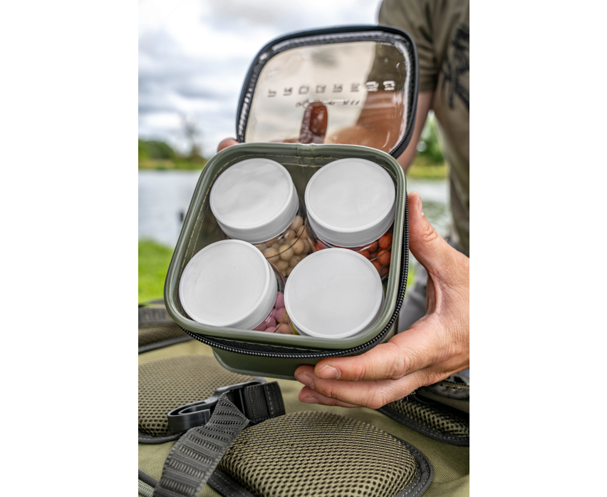 Sac de pêche de 4 pots à appâts Korum Eva