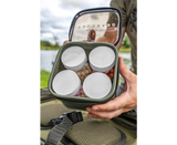Sac de pêche de 4 pots à appâts Korum Eva